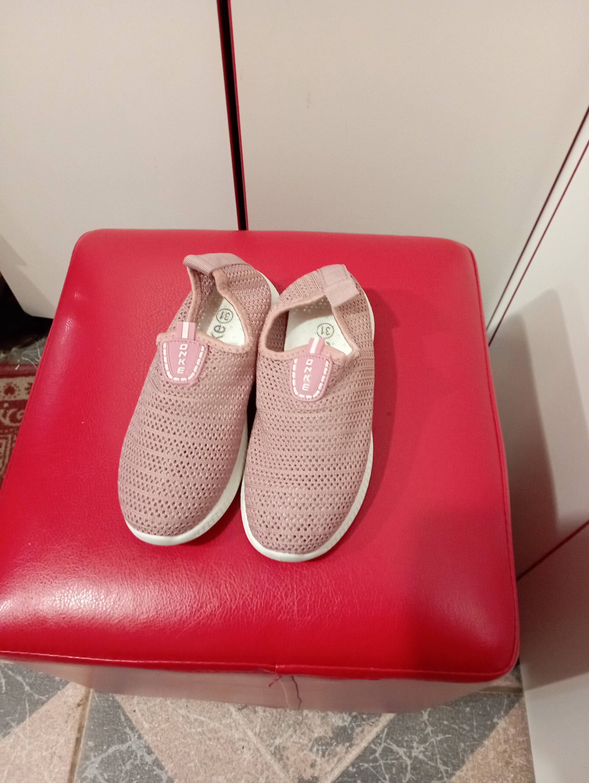 Кроссовки, мокасины текстильные на девочку розовые рр. 31, 32 - Зображення 3