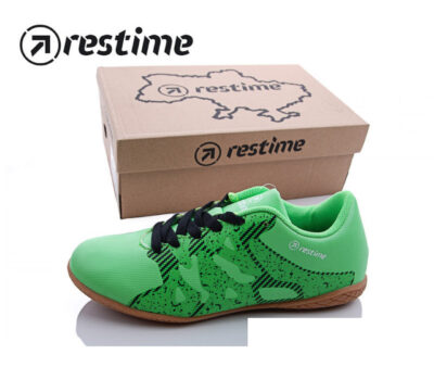 Футзалки подростковые на мальчика Restime (зеленые)