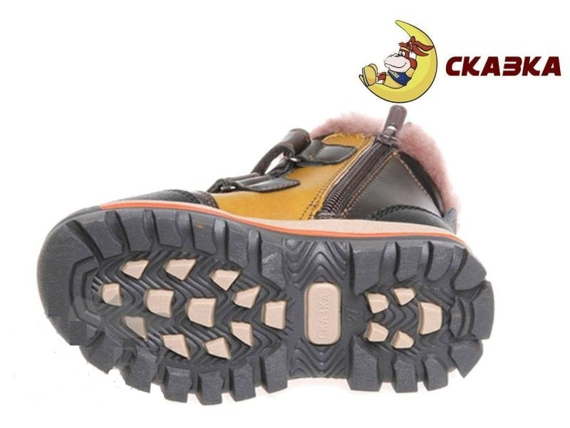 Ботинки кожаные зимние на натуральной шерсти для мальчика Сказка/Weestep рр. 29 - Зображення 3