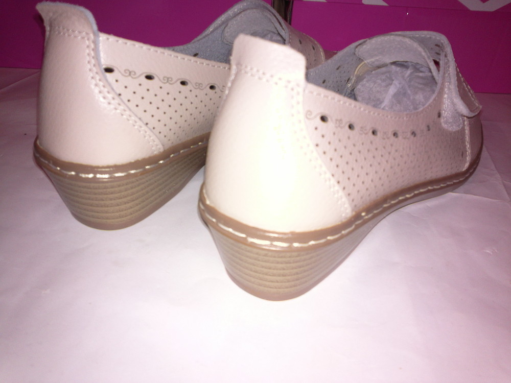 Туфли кожаные женские летние рр. 40 - Зображення 6