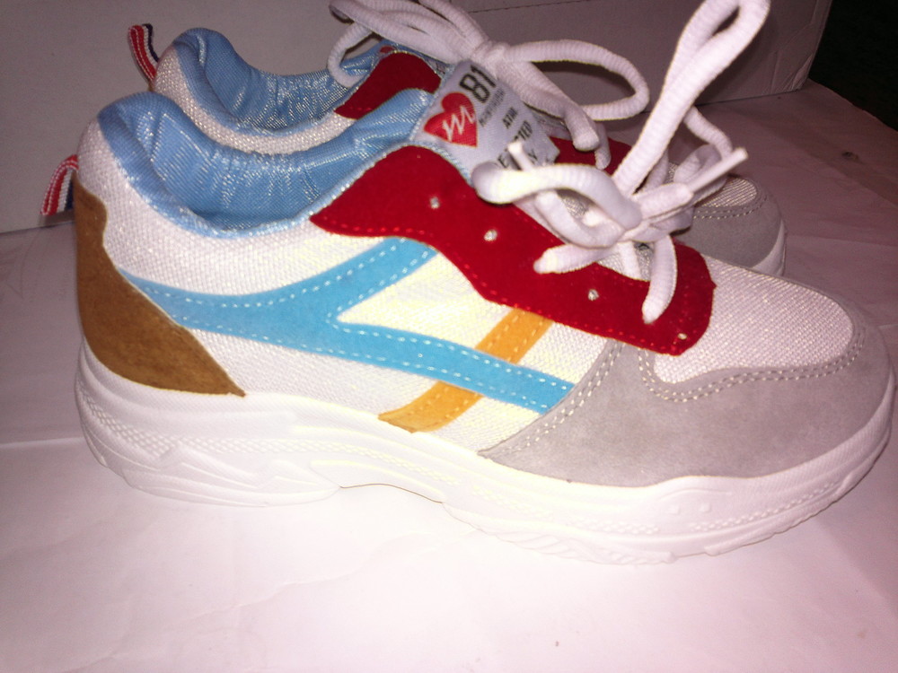 Кроссовки женские, подростковые на девочку рр. 35, 36 - Зображення 3