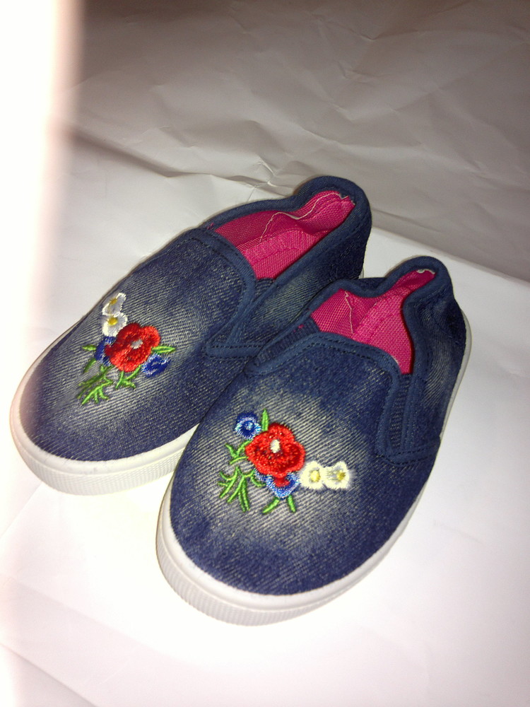 Мокасины, слипоны на девочку джинсовые рр. 25, 27 - Зображення 4