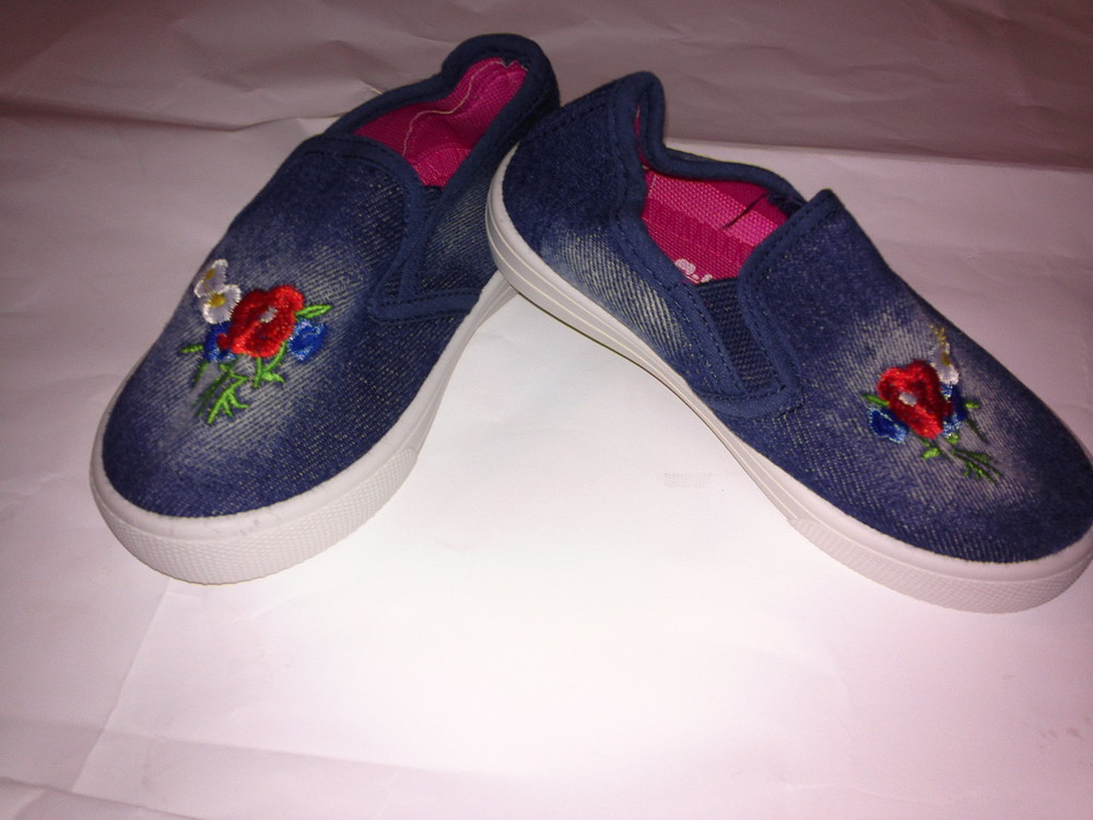 Мокасины, слипоны на девочку джинсовые рр. 25, 27 - Зображення 3