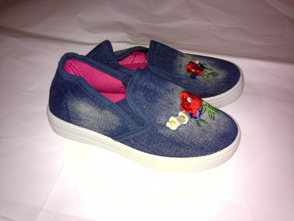 Мокасины, слипоны на девочку джинсовые рр. 25, 27 - Зображення 5