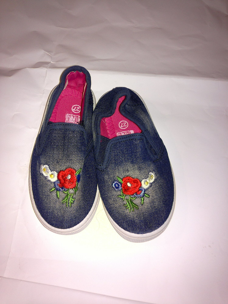 Мокасины, слипоны на девочку джинсовые рр. 25, 27 - Зображення 7