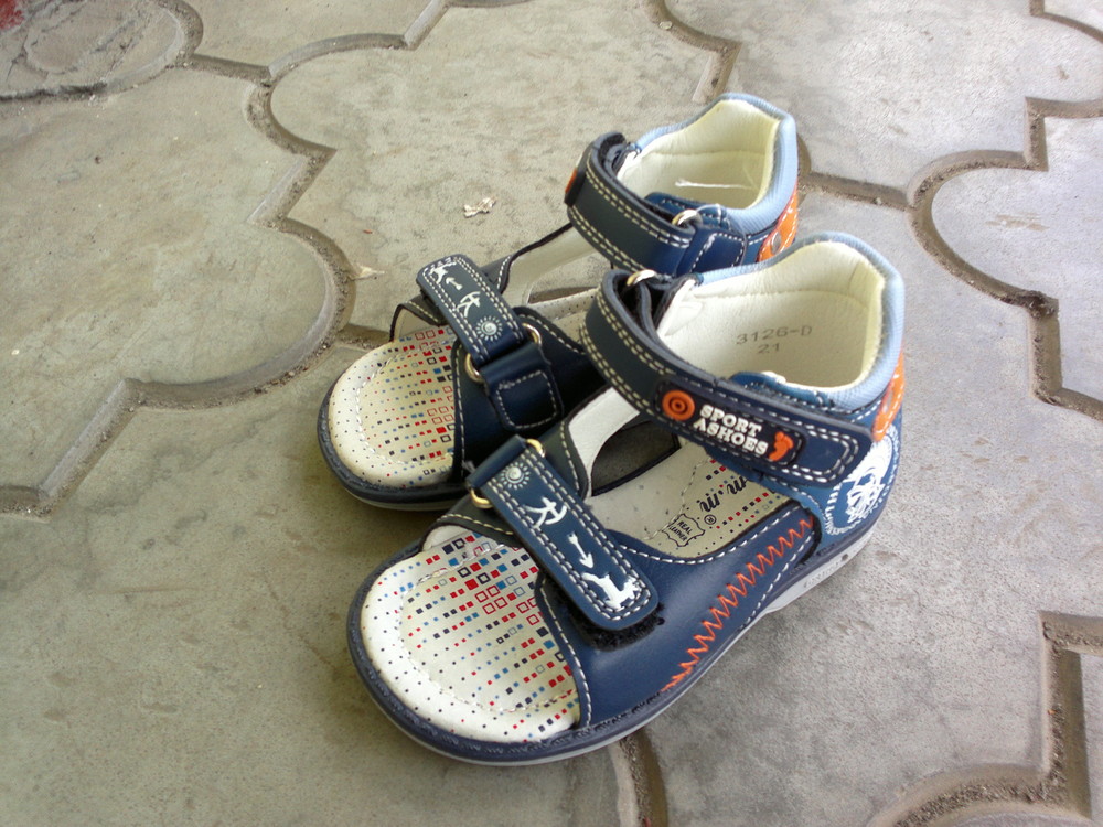 Сандали, босоножки на мальчика с кожаной стелькой ТОМ. М рр. 22 - 26 - Зображення 3