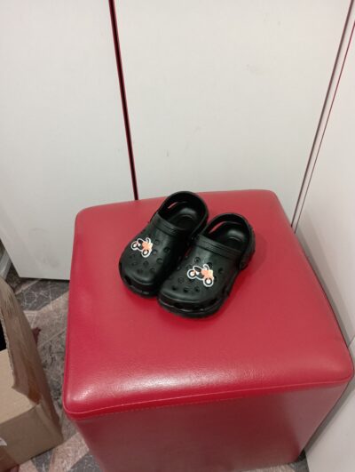 Кроксы детские на мальчика черные рр. 25 - 27