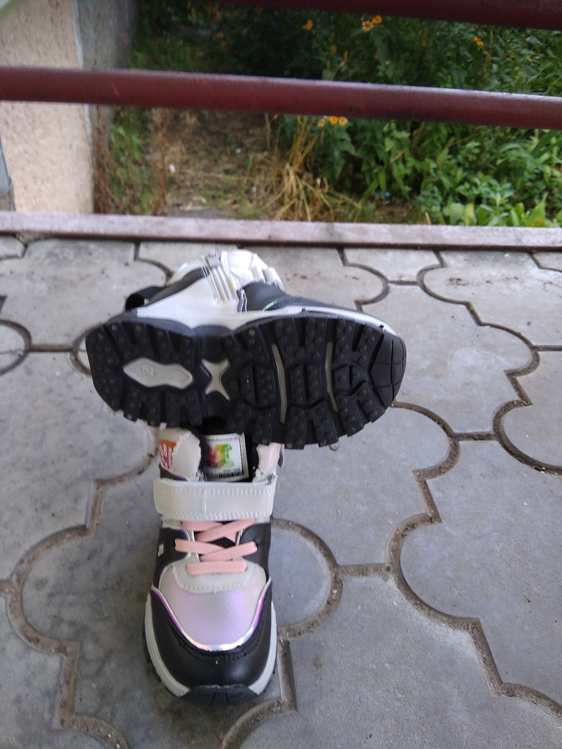 Ботинки зимние на девочку из натуральной шерсти рр. 22 - 26 - Зображення 6