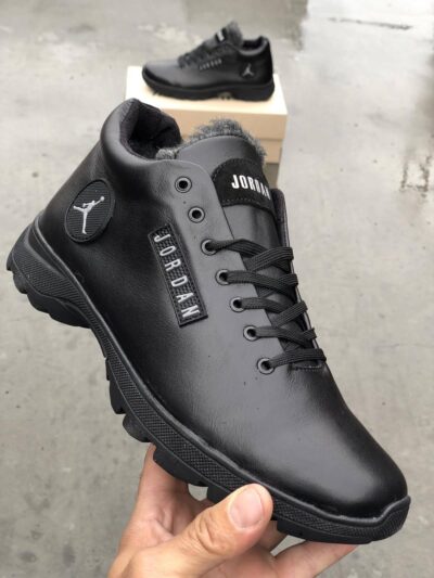 Кроссовки кожаные зимние мужские Jordan рр. 40, 43
